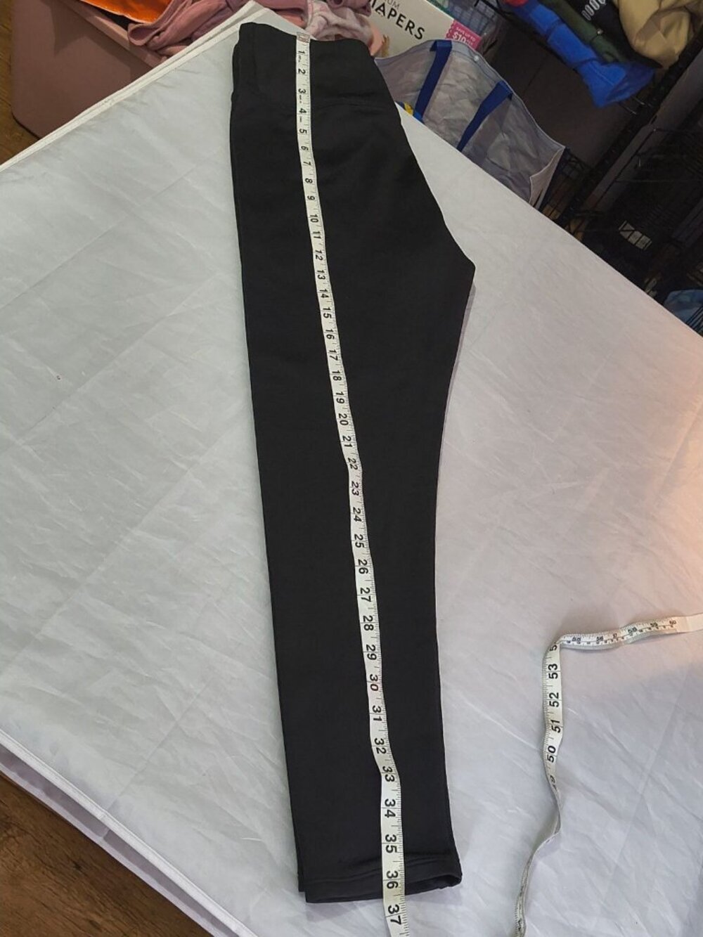 ClimateRight by CuddlDuds Women's Black Fleece Lined Leggings Size Medium - Picture 13 of 15